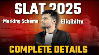 SLAT 2025  All About Symbiosis Law Admission test  Date  Syllabus  Marking Scheme  Eligibilty [upl. by Jennette265]