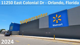 Walmart Supercenter at 11250 East Colonial Drive in Orlando Florida  Shopping Store 890 [upl. by Gabbie465]