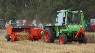 Stropersen met Deutz Intrac 2003 en Fahr HD 400 Trekkerweb [upl. by Eisenberg440]