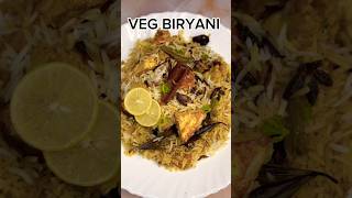 VEG BIRYANI RECIPE 🥗 [upl. by Eiryk641]