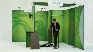 How to set up Creeya™ Exhibition Stand for Trade Shows [upl. by Lida]