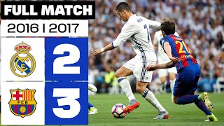 Real Madrid vs FC Barcelona 23 20162017 PARTIDO COMPLETO [upl. by Stevens]