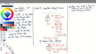 Submerged bodies ASGv2Ch15Lect03 [upl. by Giarg968]