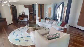 Ozen Reserve Bolifushi Maldives  Ocean Pool Reserve Sunset 2 Bedroom WITH SLIDE Room Tour [upl. by Etnoval]