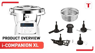 What attachments are included  iCompanion XL Cooking Food Processor [upl. by Melinde]