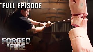 Forged in Fire Bladesmiths Work Through a Blackout S9 E2  Full Episode [upl. by Lehcer]