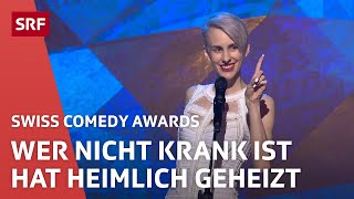 Lisa Eckhart Wer nicht krank ist hat heimlich geheizt  Swiss Comedy Awards  SRF [upl. by Anyg557]