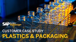 SAP Business ByDesign  Plastic Packaging Industry Case Study [upl. by Aneled]