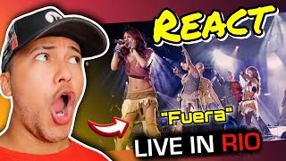 REAGINDO a Fuera  RBD LIVE IN RIO [upl. by Mourant]