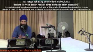 Japji Sahib English Katha 25th Pauri  Unconditional Love Ungratefulness Prayer [upl. by Yuji862]