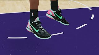 NBA 2K22 Shoe Creator Kobe 6 Malik Monk PE [upl. by Costanza]