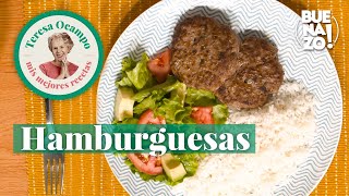 Cómo preparar hamburguesas  Teresa Ocampo Recetas  Buenazo [upl. by Octavla]