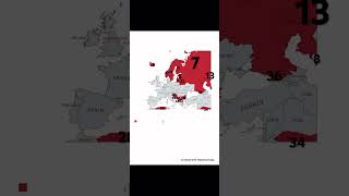 Will Europe be densely or sparsely populated by 2100 measured in people per square kilometer map [upl. by Meda]