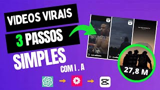 Como fazer vídeos motivacionais para reels shorts e tik tok  sem enrolação passo a passo [upl. by Yehtomit133]