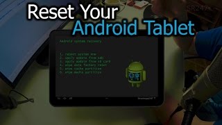 How To Reset Your Android Tablet [upl. by Bardo]