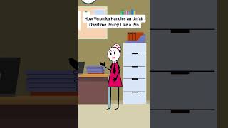 How Veronika Handles an Unfair Overtime Policy Like a Pro gplus animation corporate skits [upl. by Mia]