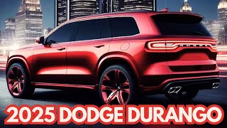 2025 Dodge Durango Three Row SUV Finally Revealed  First Look [upl. by Chase999]