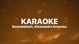 Karaoke  Boomdabash Alessandra Amoroso TestoLyrics [upl. by Lalad]