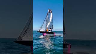 Fast foiling dinghy  BirdyFish [upl. by Doelling]