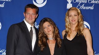 Jennifer Aniston Lisa Kudrow David Schwimmers heart aching tributes to Matthew Perry [upl. by Euqinorev920]