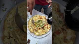 Chandramukhi omlate streetfood egg eggrecipe omelette indianstreetfood food seafood recipe [upl. by Nahttam803]