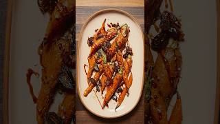 ROASTED CARROTS W DUKKAH amp DATE SYRUP — the dates amp dukkah make this my new favorite side dish [upl. by Lubow650]