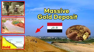 Massive Gold Deposits Found under Euphrates River Drying Up Gold Prophecy is true [upl. by Alcine]