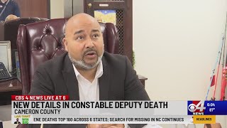 New details in deputy constable death [upl. by Bowler384]