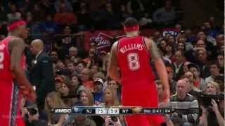 Deron Williams 38 points 8 3pointers vs Knicks full highlights [upl. by Dorcas]