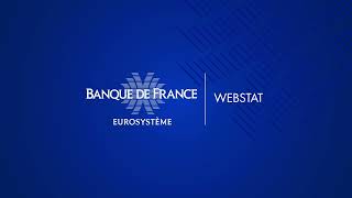 Webstat  Banque de Frances new statistical portal  Banque de France [upl. by Marcellina988]