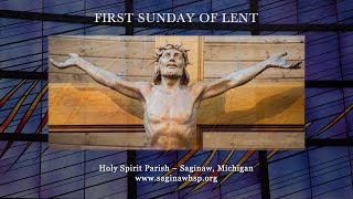 First Sunday of Lent  Gospel amp Homily  Year B [upl. by Aimik]