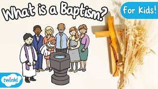 What is a Baptism  Baptism for kids  Christian Celebrations ✝️ [upl. by Adnoraj253]