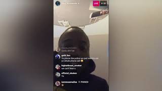 BCR Meezle On IG Live With Brick Youngsta Fbg Duck Lil Brother Diss Fbg [upl. by Yggam990]