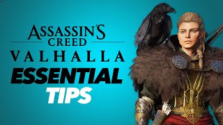 Assassins Creed Valhalla  14 ESSENTIAL TIPS [upl. by Euqram202]