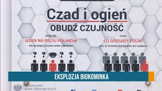 RAPORT EKSPLOZJA BIOKOMINKA SĄ RANNI  GĘSTY DYM NAD ZABRZEM  POWRÓT DO PRLU 90924 [upl. by Ardnekat]