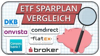 ETF Sparplan Vergleich Suche nach dem besten ETF Sparplan Anbieter  Testbericht 🔎 [upl. by Weisler]