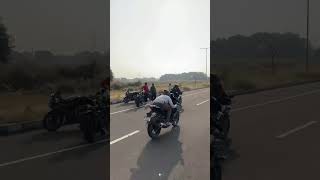 Drag race 🔥 shorts short automobile motobloging motovlog traffic rider shortvideo kawasi [upl. by Nosdrahcir719]