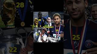 Neymar Jr  Vinicius Junior amp Kanté From Kids To Glory 🏆😈 shorts viral funny trending fypシ fyp [upl. by Yelad151]