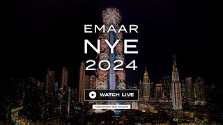 New Years Eve Burj Khalifa Show 2024 [upl. by Sherr660]