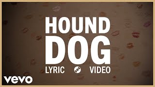 Elvis Presley  Hound Dog Official Lyric Video [upl. by Eintruok]