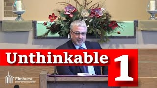 Unthinkable Part 1  Conrad Vine  Sandpoint Seventh Day Adventist church  1192021 [upl. by Kirstin]