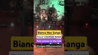 FOREIGNER  I WANT TO KNOW WHAT LOVE IS Live cover Bianca Mae Sanga version viral Foreigner 4u [upl. by Amiarom]