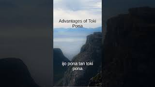 Advantages of learning Toki Pona Shorts [upl. by Lesly]