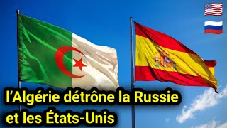 Algérie Leader des Exportations de Gaz vers lEspagne  Chiffres Clés et Projets Futurs [upl. by Cheyney]