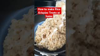 Home made Rice Krispies Treats viralshort viralreels viralvideo viralshorts viralvideo trend [upl. by Kenny411]