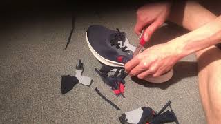 Destroying new nike downshifter 10 part 1 [upl. by Nwahsyt]