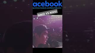 SINIO VS NIKKI fliptopshort fliptopshorts fliptop sinio nikki [upl. by Aknahs]