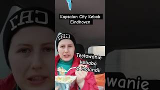 Testowanie kapsalona kebaba z Holandii food test jedzenie kebab kapsalon tasty fastfood [upl. by Dlanod]