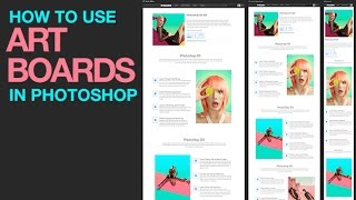 How to Use Artboards in Photoshop UX  UI  Web Design in Photoshop [upl. by Aneris]