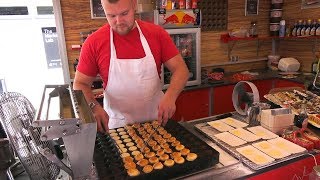 Dutch Street Food  Poffertjes [upl. by Gannie163]